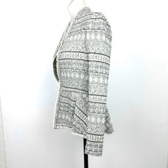 Rebecca Taylor Tweed & Chain Jacket size 2 - Picture 4 of 14